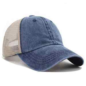 Casquette Trucker Vintage en Coton Satiné à 6 Panneaux avec Motif Floral, Réglable, Unisexe, Décontractée, Respirante, pour l'Extérieur - Product Image 1