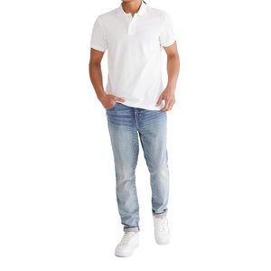 Logo personnalisé High Street pour polos 100% coton, nouvelle arrivée, style tendance avec impression au design actuel - Product Image 1