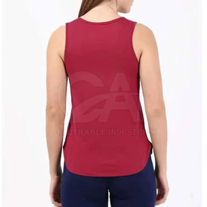 Débardeur dos nageur taille haute 2026 pour femme, coupe ajustée, grandes tailles, respirant, en Spandex/Polyester, idéal pour l'été - Product Image 3