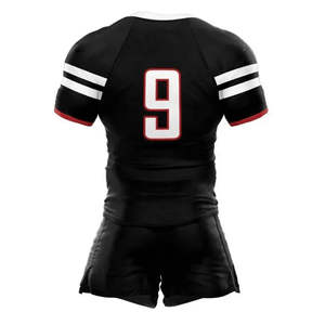 Uniformes de Rugby Sublimados Personalizados, Transpirables, Estilo Indígena, con Impresión 3D, Tallas Grandes - Product Image 4