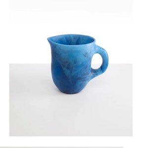 Resin Classic <b>Green</b> Mug with Handle Water Pot Kettle Drinkware 1.5L Eco-Friendly <b>Microwave</b> Safe - Product Image 2