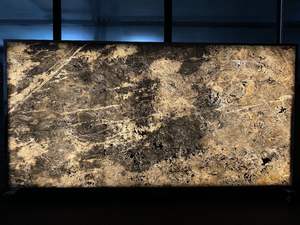 แผ่นหินวีเนียร์แบบยืดหยุ่น ดีไซน์เรียบง่ายบางเฉียบ โปร่งแสง ลายหินธรรมชาติ ได้รับการรับรองมาตรฐาน CE สำหรับการใช้งานภายนอก - Product Image 5