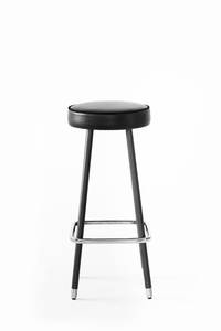 Taburete Metálico Multiusos, Construcción de Acero Resistente, Ideal para Cocina, Restaurante, Oficina, Taller y Hogar - Product Image 1