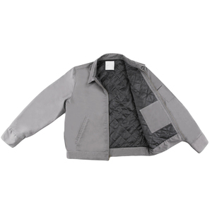 Veste bomber en nylon de haute qualité en gros, veste d'hiver avec logo personnalisé, veste bomber grande taille pour homme en tissu satiné - Product Image 2