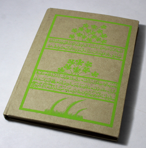 Cuaderno de cáñamo de tapa dura con estampado frontal de pintura antigua, papel de fibra de cáñamo natural para estudiantes, venta al por mayor - Product Image 2