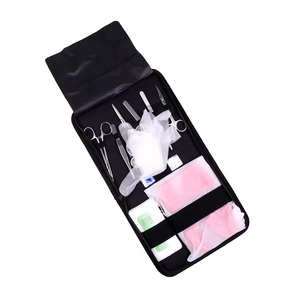 Kit d'entraînement à la suture chirurgicale dentaire avec coussin d'entraînement en silicone, instruments en acier inoxydable, ensemble pédagogique manuel réutilisable - Product Image 3