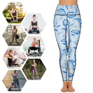 New Women's High Waist Plaid Seamless Summer Yoga Leggings-Fitness Workout Pants with <b>Booty</b> Support - Product Image 6