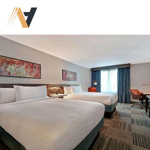 Ensemble de meubles de chambre d'hôtel double XL commercial pour la rénovation et la standardisation des chambres d'hôtes Hilton Garden Inn - Product Image 1