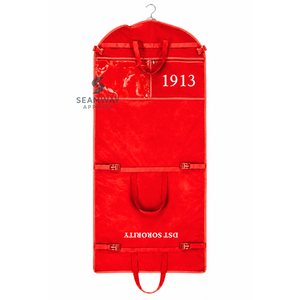 Delta |   Sigma |   Housse de vêtement imperméable pliable pour femme Theta, organisateur de placard suspendu, sac de voyage pleine longueur pour costumes - Product Image 1
