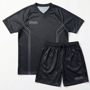 Conjunto de Entrenamiento de Fútbol Premium, Camiseta y Pantalones Cortos, Uniforme Deportivo Transpirable, Ropa Deportiva para Equipos de Fútbol, MALUZA INDUSTRIES - Product Image 1