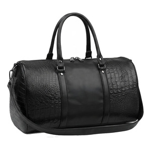 Premium Other <b>Material</b> Vintage Fashion Weekend Travel Luggage <b>Bag</b> Spacious Interior Strong Handles Adjustable Strap Zipper - Product Image 1
