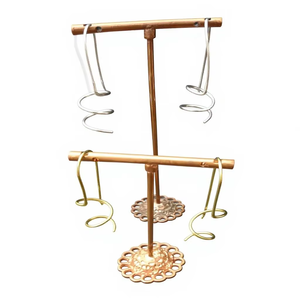 Pendientes de Aro Minimalistas Bohemios de Aleación Plateada al por Mayor, Joyería Ligera para Uso Diario, Precio de Fábrica India - Product Image 1