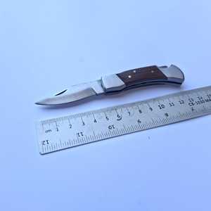 Couteau pliant très vendu, prix d'usine, manches en bois de rose et en os, couteaux pliants en acier inoxydable pour la survie en plein air, la chasse et le camping - Product Image 6
