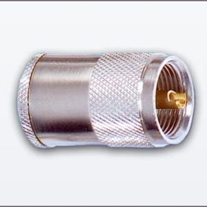 Conector Coaxial RF UHF Macho Tipo Soldadura RG217 PL259 Recto con Abrazadera para Cable Coaxial RG 217, Antena de Radioaficionado Inalámbrica - Product Image 1