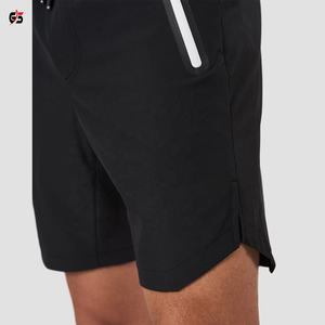 Pantalones cortos de algodón de alta calidad para hombre, ropa de entrenamiento con estampado de logotipo de marca, decoración personalizada, servicio OEM - Product Image 3