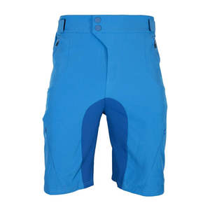 กางเกงขาสั้นกีฬาผู้ชายแบบสปอร์ตไบค์เกอร์ สวมใส่สบาย เหมาะสำหรับออกกำลังกายกลางแจ้งและทำงาน มาพร้อมเอวปรับได้ ด้วยเทคนิคการย้อมสีแบบเรียบ - Product Image 1