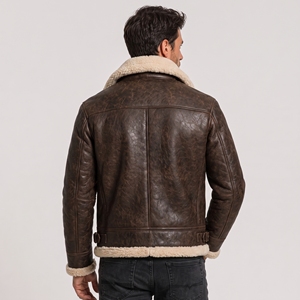 Chaqueta de cuero premium para hombre, diseñada para realzar el estilo diario con comodidad, durabilidad y un atractivo atemporal. - Product Image 5