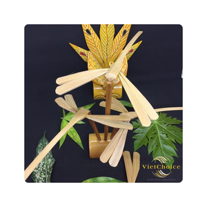 Sombrilla de Bambú Pintada a Mano con Logotipo Personalizado de Primera Calidad Vietchoice, Decoración para el Hogar con Tema de Amor, Hecha a Mano, para Bodas - Product Image 5