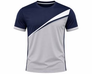 Camiseta Casual de Manga Corta para Hombre, Cuello Redondo, Sólida, Transpirable, de Secado Rápido, Tejido de Poliéster, Corte Regular - Product Image 4