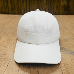 Casquettes de baseball ajustées à 6 panneaux en sergé 100 % polyester de haute qualité, avec panneau avant sportif, personnalisables pour sports de plein air, golf, voyage, Vietnam - Product Image 3