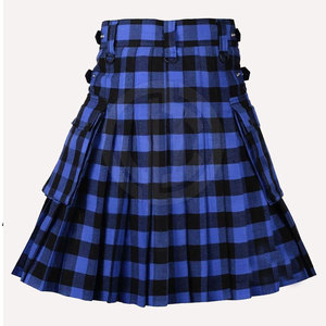 Stylish Solid Breathable Casual Knee-Length <b>Tartan</b> Kilt <b>Skirts</b> Comfortable for Outfits - Product Image 6