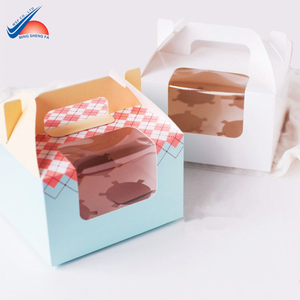 กล่องขนมและเค้กแบบกำหนดเอง |   ดีไซน์ด้ามจับพับได้ - Product Image 2