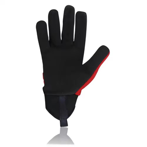 Red & Black Mechanic Assembly Leather <b>Driver</b> <b>Gloves</b> Safety Hand Protection Customized Logo Soft <b>Driver</b> <b>Gloves</b> For Construction - Product Image 2