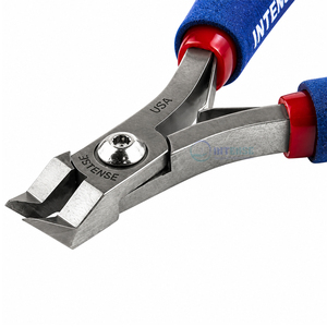 Professional 50 Degree Angulated Taper <b>Flush</b> <b>Cutter</b> Precision Wire Cutting Pliers for Jewelry Making Electronics Crafts - Product Image 2