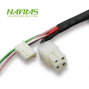 OEM Molex Mini Fit Jr Power 4 pines 4,2mm JST XH 5 pines 2. 2 20pin Arnés de cableado