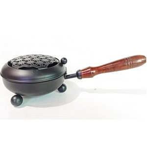 Premium Modern Metal <b>Bakhoor</b> Burner Incense Holder For <b>Oud</b> Fragrance Living Room Interior Accent Decoration - Product Image 5