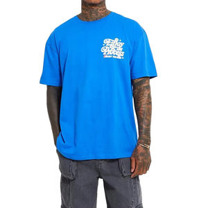 Nouveauté - T-shirts pour hommes avec logo et design personnalisés, impression en relief, service OEM, t-shirt imprimé en relief pour hommes, pour un usage décontracté - Product Image 1