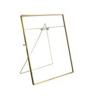Cadre photo en métal et verre de haute qualité, élégant, pour la décoration de la maison