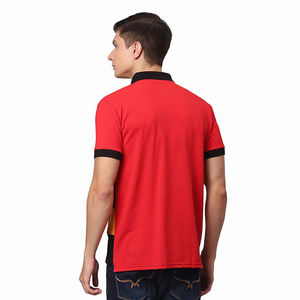 Chemise polo pour homme adulte à design imprimé personnalisé, séchage rapide, 100% coton polyester respirant, pull à manches courtes, polo doré - Product Image 2