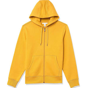 Custom Men's 100% Cotton <b>Zip</b> Up Hoodie Full Zipper <b>Hooded</b> Sweatshirt Casual Streetwear Custom Logo OEM ODM Wholesale - Product Image 6
