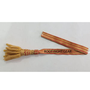 Fait à la main 100% haute qualité personnalisé couleur matériel cérémonie uniforme tricoté lingot sabre noeud épées pour uniforme tactique - Product Image 1