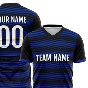 Camiseta de Fútbol Sublimada para Hombre, con Logotipo Personalizado, 100% Poliéster, Absorbente de Humedad, Nuevo Diseño Elegante - Product Image 6