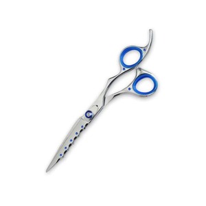 Ciseaux de barbier professionnels en acier inoxydable, qualité A+, design pour droitiers, lame à pointe arrondie, les plus vendus - Product Image 4