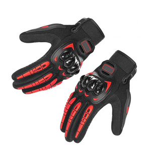Nouveaux modèles de gants de motocross unisexes en cuir véritable, imperméables, compatibles avec les écrans tactiles, personnalisables, pour le motocross, les sports de plein air - Product Image 4