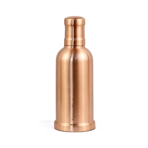 กระติกน้ำทองแดง SignoraWare คุณภาพรับประกัน ดีไซน์มินิมอล พกพาสะดวก พร้อมฝาปิด - Product Image 2