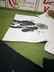 เสื้อยืดโอเวอร์ไซส์ทรงบ็อกซี่ ผ้าฝ้าย 100% รักษ์โลก พิมพ์ลายสกรีนแบบกำหนดเองได้ สไตล์วินเทจแนวสตรีทสำหรับผู้ชาย - Product Image 2