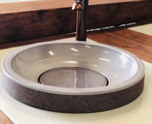 Robinet de lavabo en pierre de lave émaillée moderne de première qualité pour salle de bain et jardin - Product Image 4