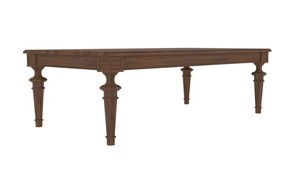 Traditional Solid Teak Wood Farmhouse Apartment 7-Piece <b>Dining</b> <b>Room</b> Set with Antique Style Durable Furniture for Home <b>Dining</b> - Product Image 4