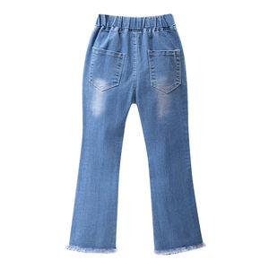 Jeans de Mezclilla de Pierna Ancha para Mujer, Cintura Alta, Corte Holgado, para Moda Urbana Contemporánea y Colección de Moda Casual - Product Image 2