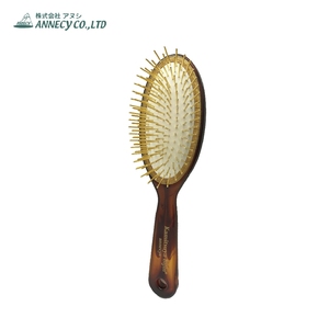 Cepillo desenredante de pelo liso con puntas de bola chapadas en oro al por mayor para mayoristas en línea - Product Image 5
