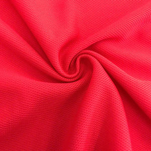 Maillot de sport respirant 100% polyester avec maille jacquard à œillets serrés de haute qualité pour uniformes de football, t-shirts - Product Image 5