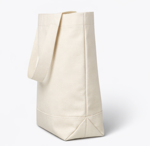 Custom Logo Printed Eco-friendly Gusset Organic Cotton <b>Canvas</b> Tote <b>Bag</b> Zipper Closure Extra <b>Large</b> Size Reusable Shopping <b>bag</b> - Product Image 6