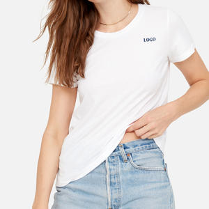 เสื้อยืดผู้หญิงคุณภาพพรีเมียม 2026 ผ้าฝ้ายนุ่ม ระบายอากาศได้ดี สวมใส่สบายในฤดูร้อน แขนสั้น คอกลม ทรงเข้ารูป - Product Image 5