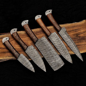 Elegant Damascus Steel <b>Kitchen</b> <b>Knife</b> Set High Performance Professional Cooking <b>Knives</b> Durable Blade for <b>Kitchen</b> and Restaurant - Product Image 1