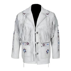 Luxury Men's Cowboy <b>Suede</b> Leather <b>Jacket</b> High Quality Windproof with Great Personality 2026 - Product Image 4