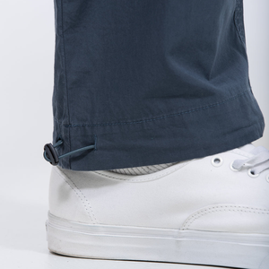 Men's Safari Style Cargo <b>Trouser</b> 100% Cotton Canvas Eco-Friendly Windproof Anti-Wrinkle Quick Dry Breathable <b>Drawstring</b> Closure - Product Image 5